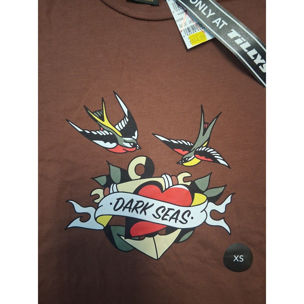 NWT Women's Dark Seas Anchored Tee, Size XS - Picture 4 of 7